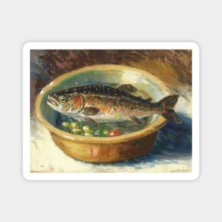 Fish in a Bowl Magnet