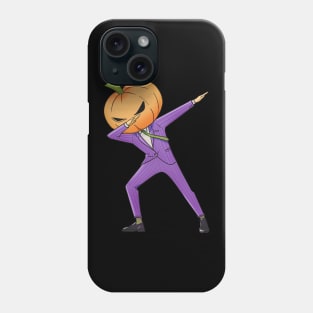 Dabbing Jack o Lantern Halloween Phone Case