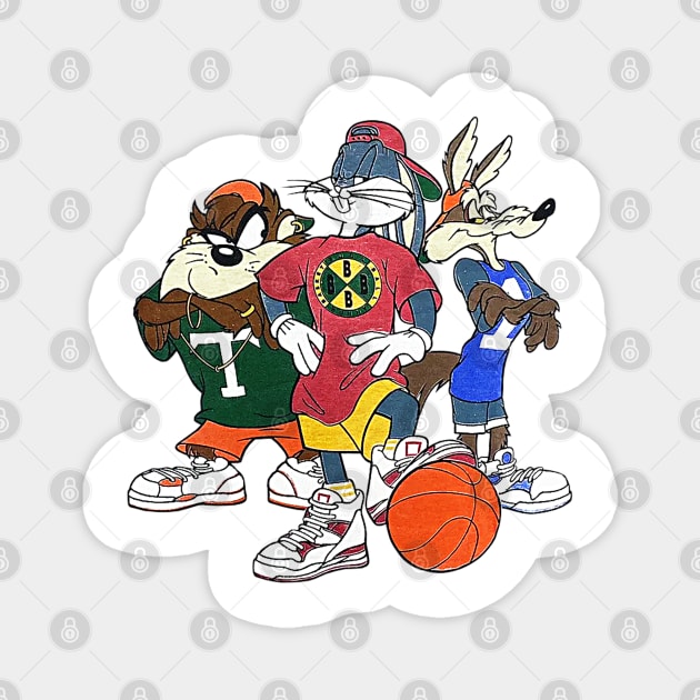 90s Rabbit Look Classic T-Shirt Magnet by nicklower