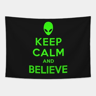 KEEP CALM AND BELIEVE Tapestry