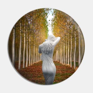 Beautiful Woman, Silver Birch Nymph. Pin