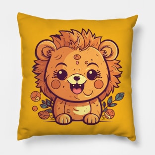 Baby funny lion Pillow