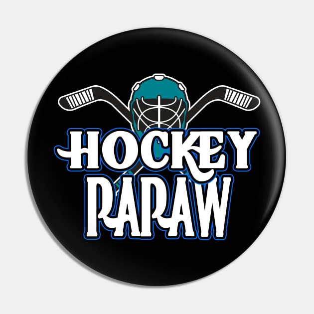 Hockey Dad Kids Hockey Father League Championship T Shirt - PAPAW Pin by finchandrewf