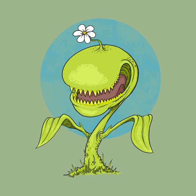 Man Eating Plant by AmysBirdHouse