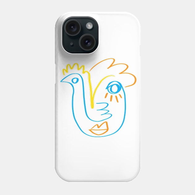 face Phone Case by Angel Rivas