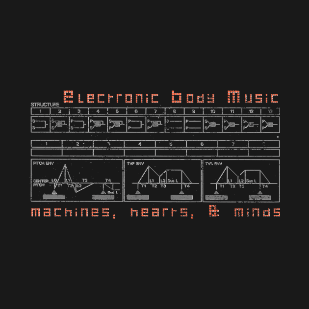 Electronic Body Music machines [weathered version] by soillodge