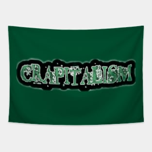 Crapitalism Sticker - Double Tapestry