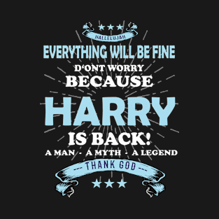 Everything Wants Be Fine Harry Is Back T-Shirt