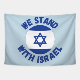 We stand with Israel Tapestry