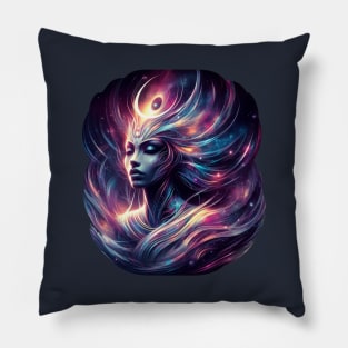 Galaxy Goddess Isis Pillow