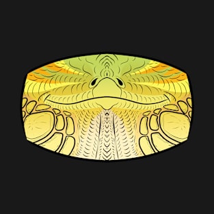 Yellow Iguana Mask T-Shirt