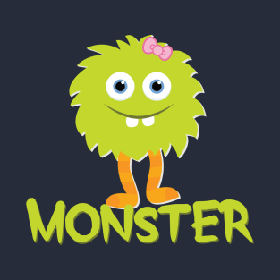 Monster - Child Green T-Shirt