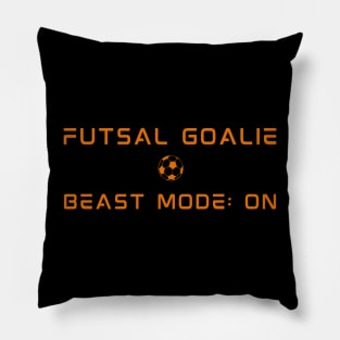 Futsal Goalie Beast Mode Pillow