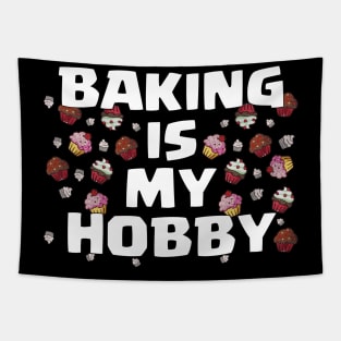 BAKING IS MY HOBBY Tapestry