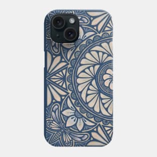 Pasifika denim blue Phone Case