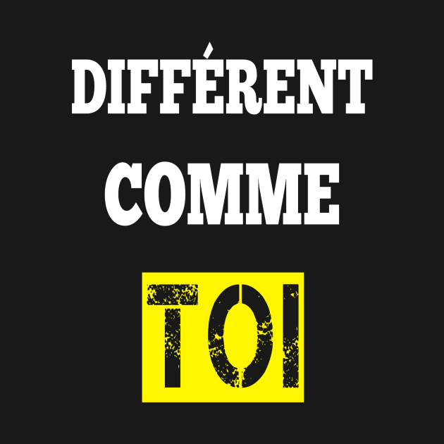 different comme toi canada by DZCHIBA