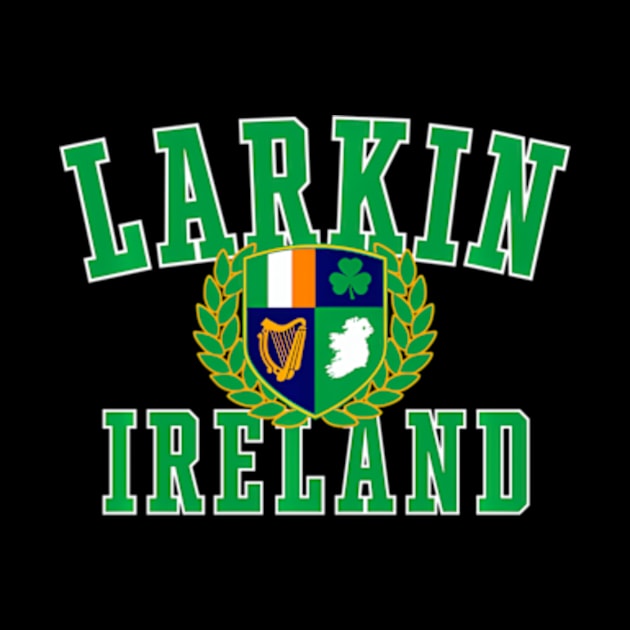 Irish Sur Larkin Ireland Crest by Ro Go Dan