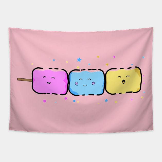 marshmallow Tapestry by dodolanlaku