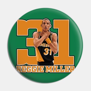 Reggie Miller Choke Sign Pin