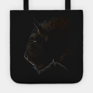 american bison Tote