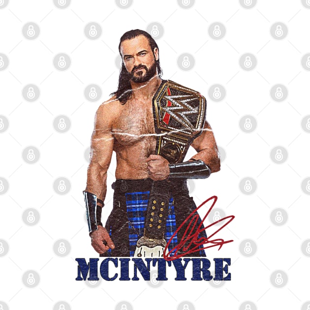 drew mcintyre / vintage style by HocheolRyu