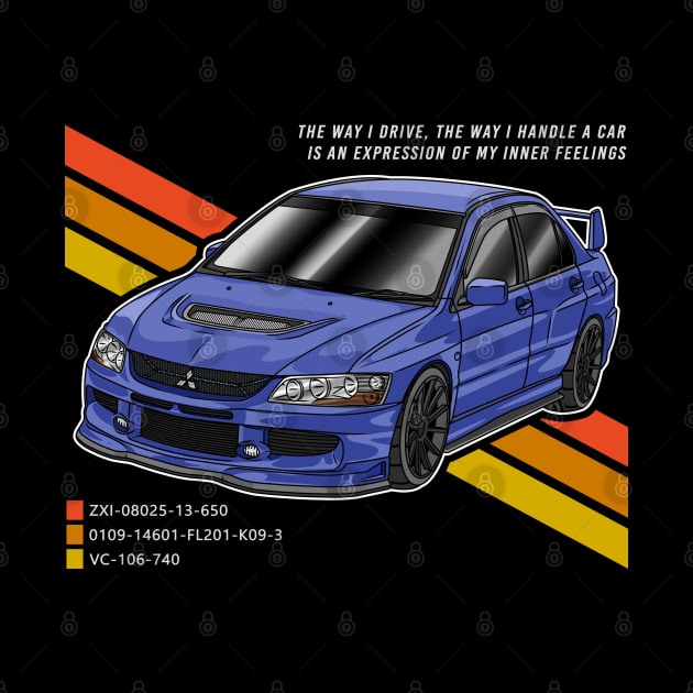 Mitsubishi Lancer Evolution by Guyvit