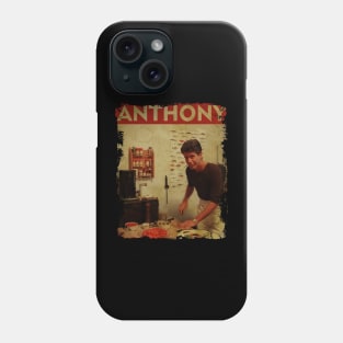 TEXTURE ART- Anthony Bourdain - RETRO Phone Case