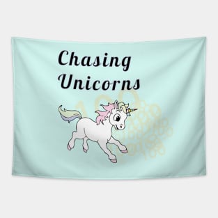 Chasing Unicorns Tapestry