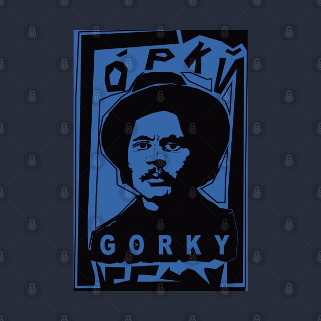 Maxim Gorky in Blue by Exile Kings 