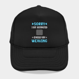 Distracted Weaving Weaver Hat