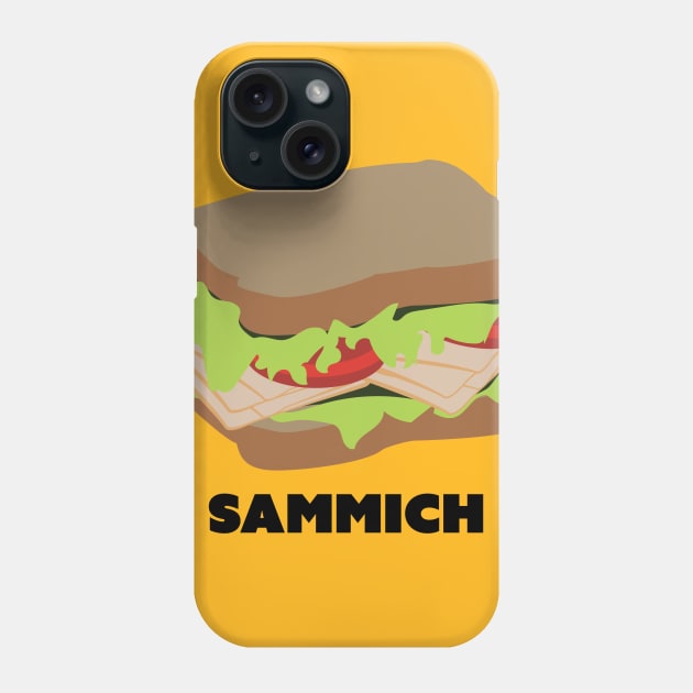 Sammich Phone Case by TommyArtDesign