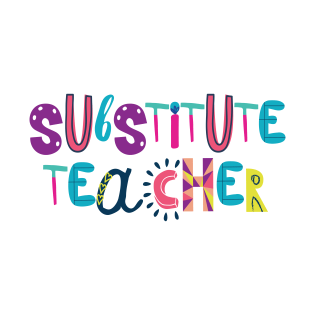 Cute Substitute Teacher Gift Idea Back to School by BetterManufaktur