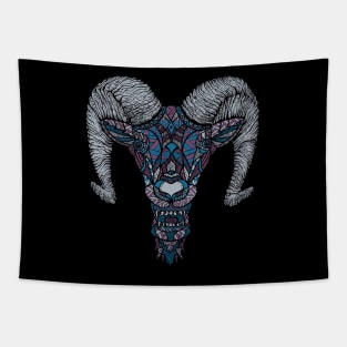 Goat Ornate Tapestry