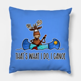 That's What I Do, I Canoe Pillow