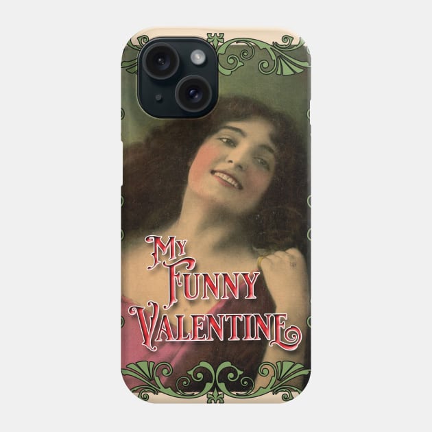 My Funny Valentine Phone Case by hatsandspats