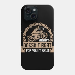 Bikes my heart Phone Case