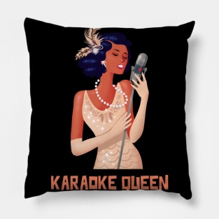 Karaoke Queen Pillow