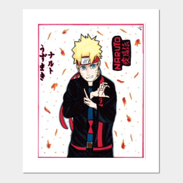 Courage Fire Naruto Naruto Posters And Art Prints Teepublic