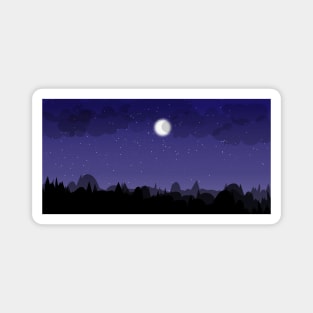 The Night View Magnet