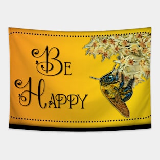 Be Happy Tapestry