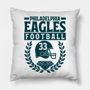 Philadelphia Eagles 33 Helmet American Football Pillow