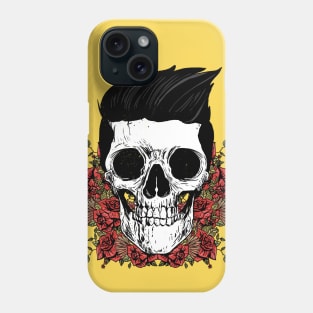 Skull Weekend Rockabilly & Roses Phone Case