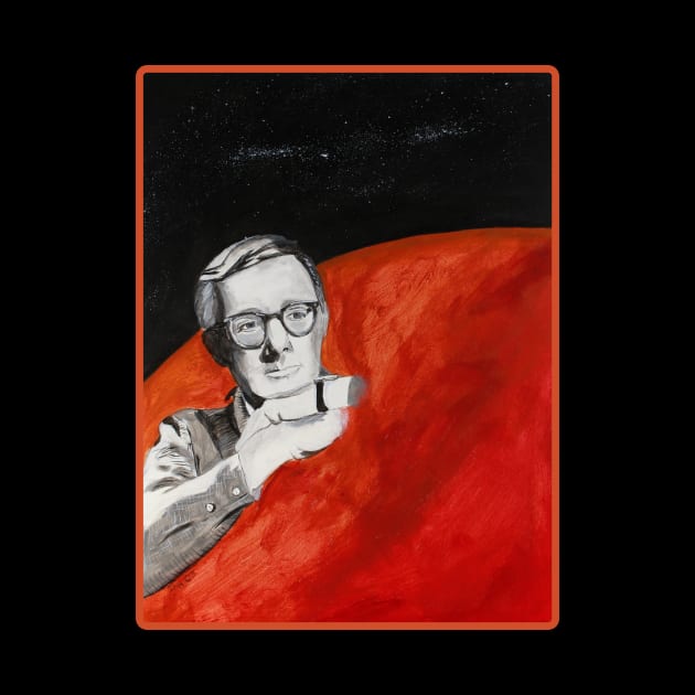 Ray Bradbury on Mars by ianoz