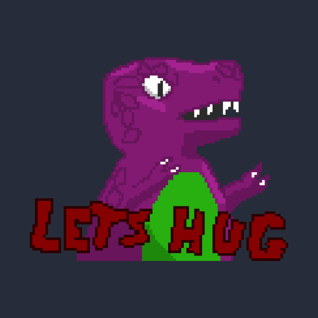 Happy Dino Pixel by ManicWax