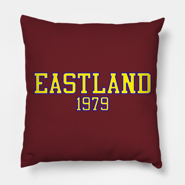 Eastland 1979 Pillow by GloopTrekker