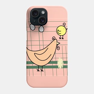 Hen lover egg easter spring Phone Case