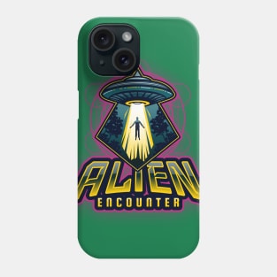 Colorful Alien Encounter Products Phone Case