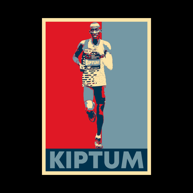 Kelvin Kiptum Running by Zimmermanr Liame