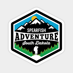 Spearfish Adventure South Dakota Hiking Wilderness Magnet