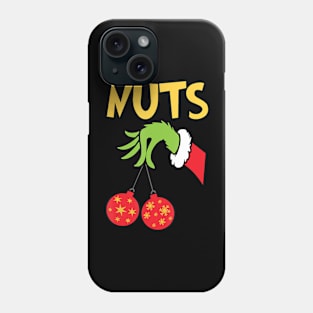 Chest Nuts Matching Chestnuts Christmas Couples Nuts Phone Case